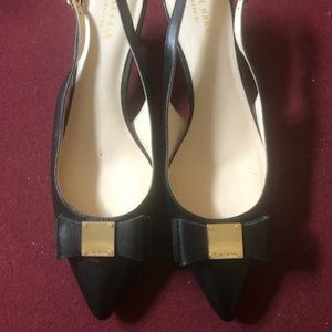 Cole Haan Black and Gold  Size 9